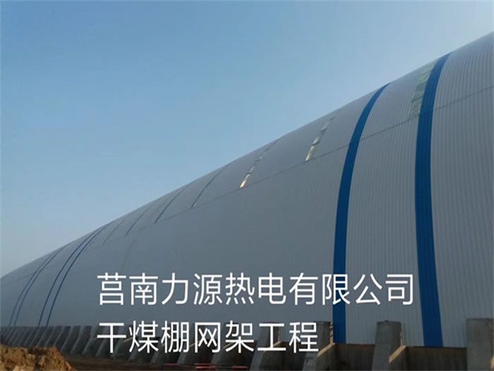 河津力源热电有限公司干煤棚网架工程